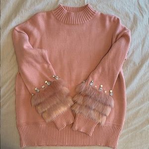 Blush Pink Sweater